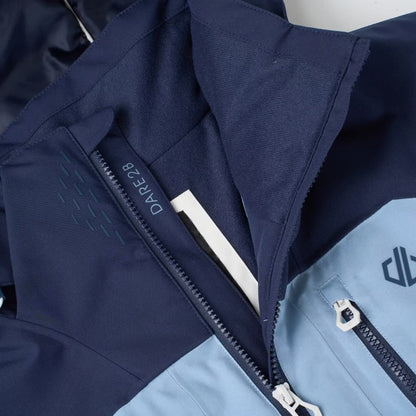 Dusky Blue - Pack Shot - Dare 2B Mens Baseplate lV Ski Jacket