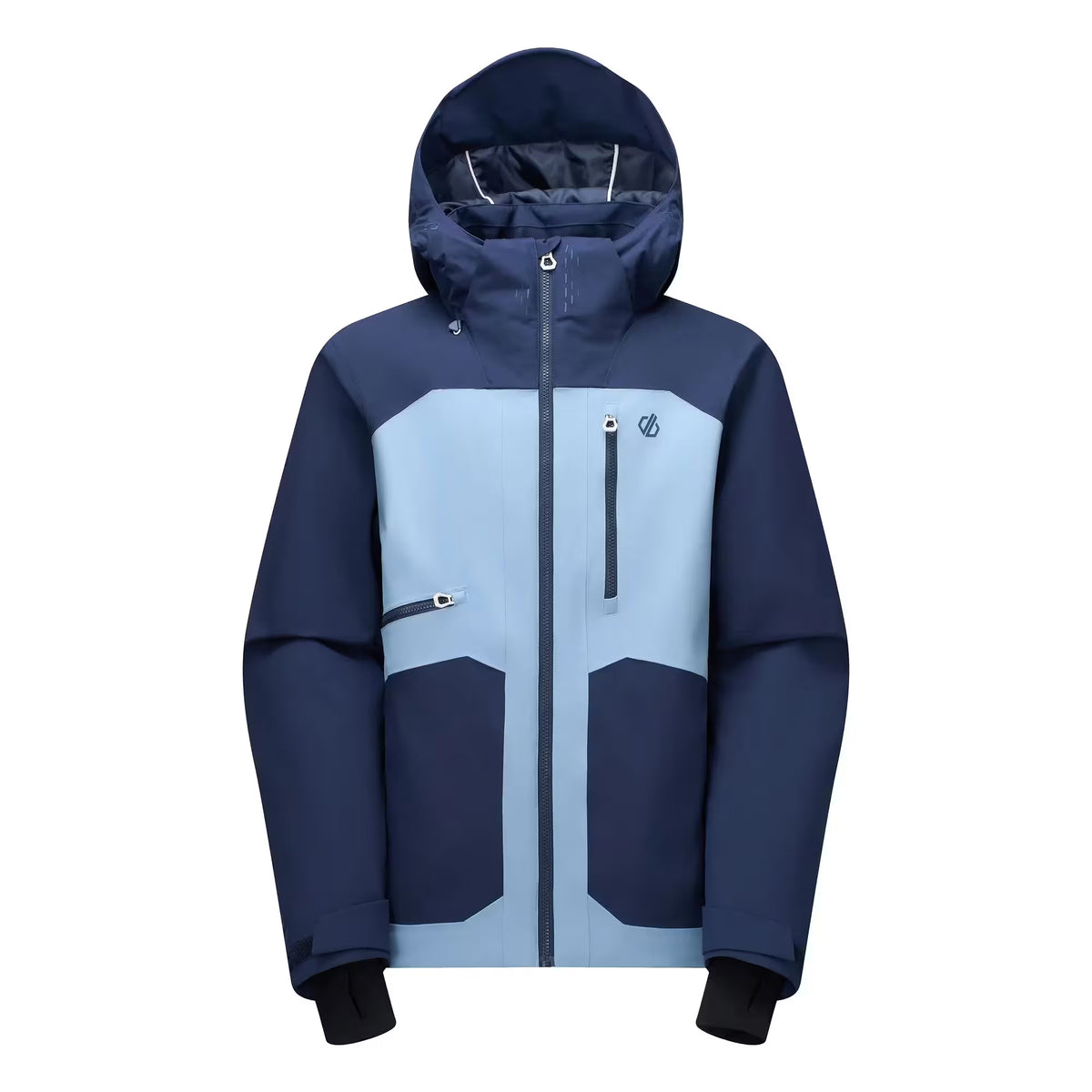 Dusky Blue - Front - Dare 2B Mens Baseplate lV Ski Jacket