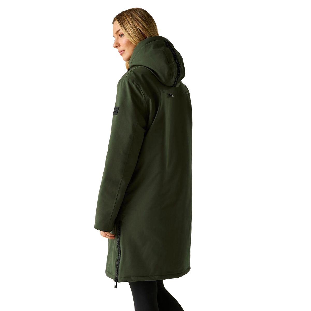 Dark Khaki - Back - Regatta Womens-Ladies Waterproof Insulated Jacket