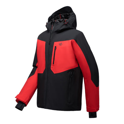 Danger Red-Black - Side - Dare 2B Mens Eagle IV Ski Jacket