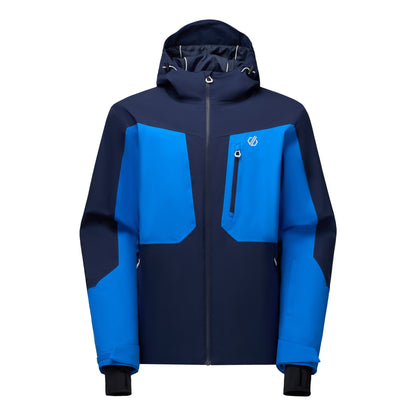Navy-Athletic Blue - Front - Dare 2B Mens Eagle IV Ski Jacket