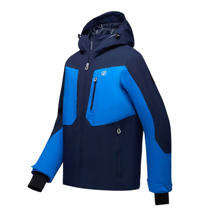 Navy-Athletic Blue - Side - Dare 2B Mens Eagle IV Ski Jacket