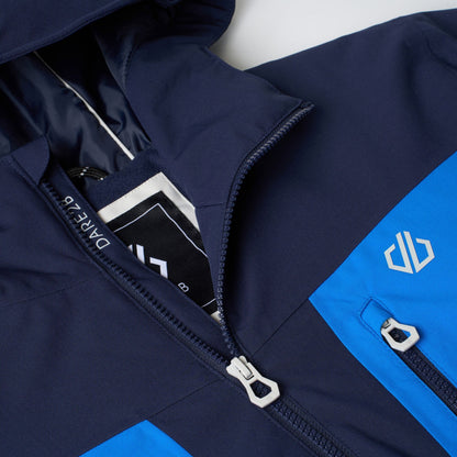 Navy-Athletic Blue - Pack Shot - Dare 2B Mens Eagle IV Ski Jacket