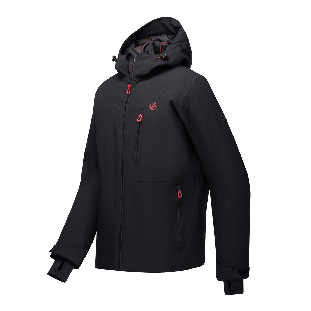 Black - Side - Dare 2B Mens Eagle IV Ski Jacket