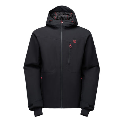 Black - Front - Dare 2B Mens Eagle IV Ski Jacket