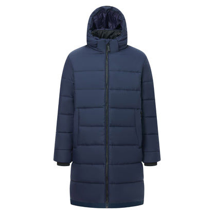 Navy - Front - Regatta Mens Montor Water Repellent Padded Jacket