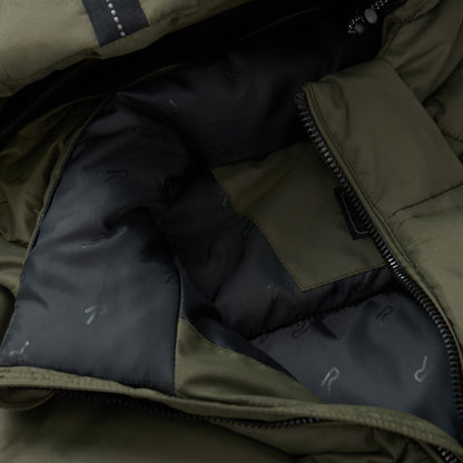 Dark Khaki - Pack Shot - Regatta Mens Montor Water Repellent Padded Jacket