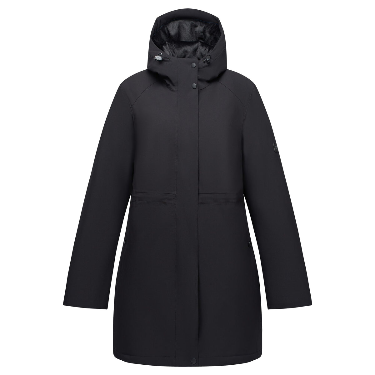 Black - Front - Regatta Womens-Ladies Waterproof Insulated Jacket