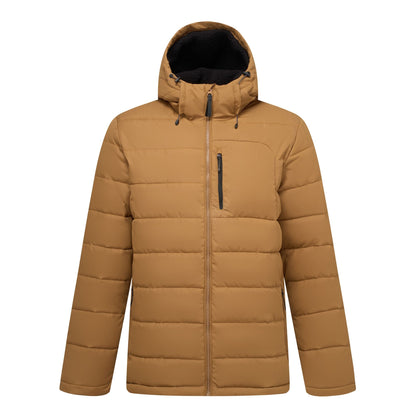 Rich Tan-Black - Front - Regatta Mens Frankie Padded Jacket