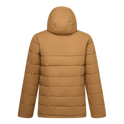 Rich Tan-Black - Back - Regatta Mens Frankie Padded Jacket