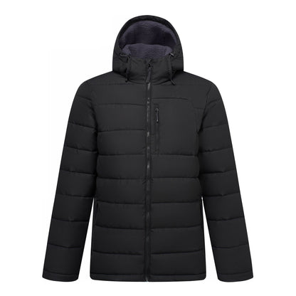 Black-Iron - Front - Regatta Mens Frankie Padded Jacket