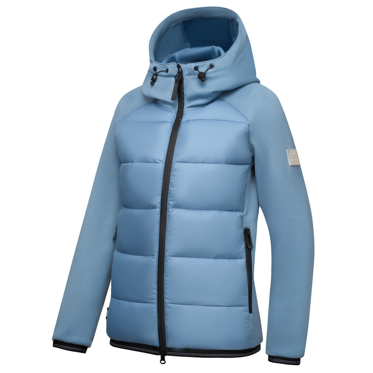 Dusky Blue - Side - Regatta Womens-Ladies Esme Padded Jacket