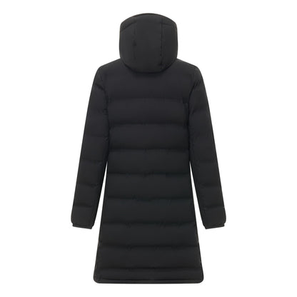Black-Mocha - Back - Regatta Womens-Ladies Altoro Longline Padded Jacket