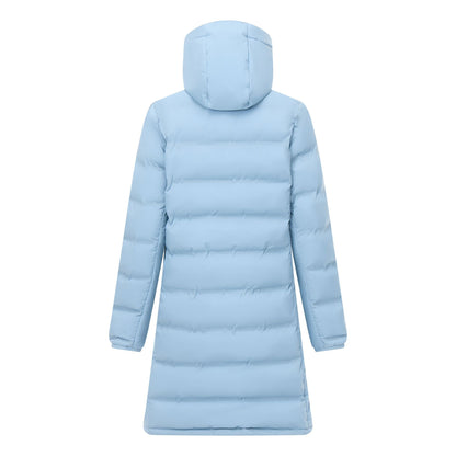 Dusky Blue - Back - Regatta Womens-Ladies Altoro Longline Padded Jacket