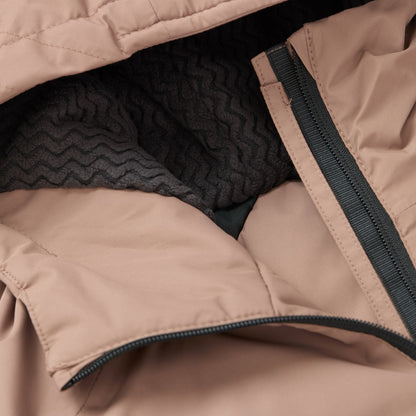 Mocha - Pack Shot - Regatta Womens-Ladies Mabrie Insulated Waterproof Jacket
