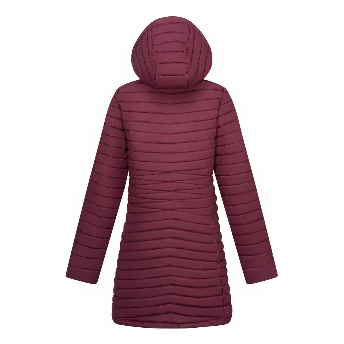 Fig - Back - Regatta Womens-Ladies Selenar Quilted Long Jacket