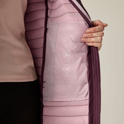 Fig - Close up - Regatta Womens-Ladies Selenar Quilted Long Jacket