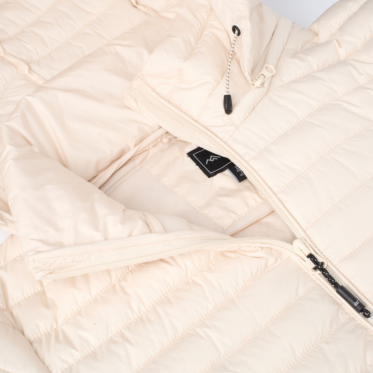 Light Vanilla - Pack Shot - Regatta Womens-Ladies Selenar Quilted Long Jacket
