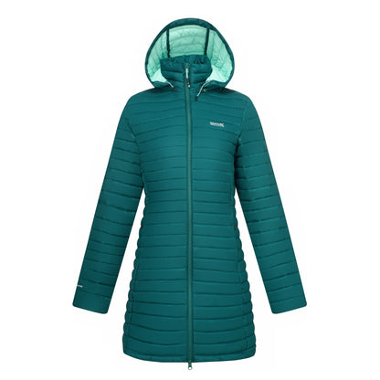 Mediterranea - Front - Regatta Womens-Ladies Selenar Quilted Long Jacket