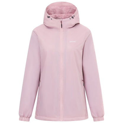 Powder Lilac - Front - Regatta Womens-Ladies Kygo Fleece Lined Jacket