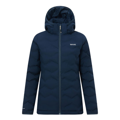 Navy - Front - Regatta Womens-Ladies Deyla Quilted Padded Jacket