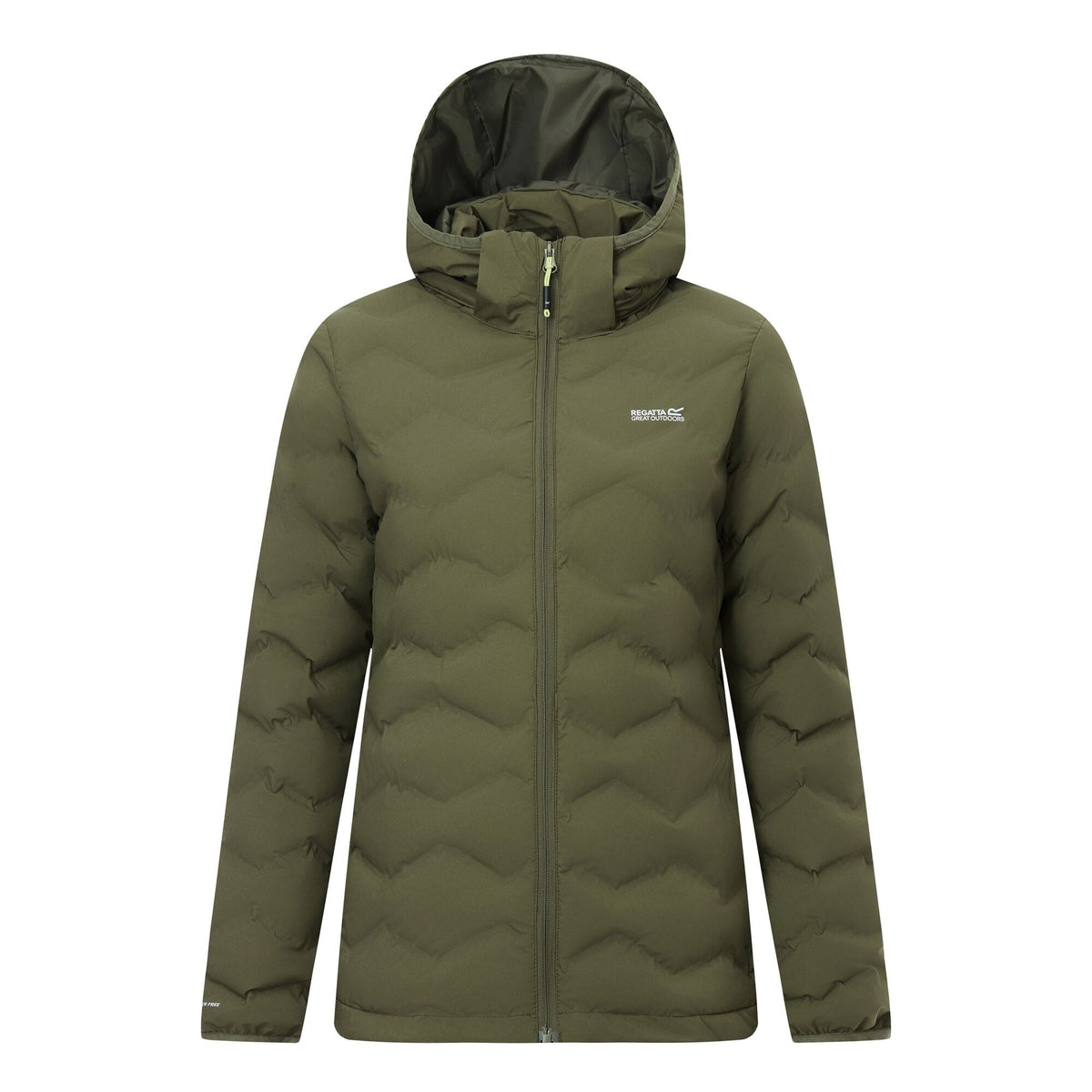 Olive Night - Front - Regatta Womens-Ladies Deyla Quilted Padded Jacket