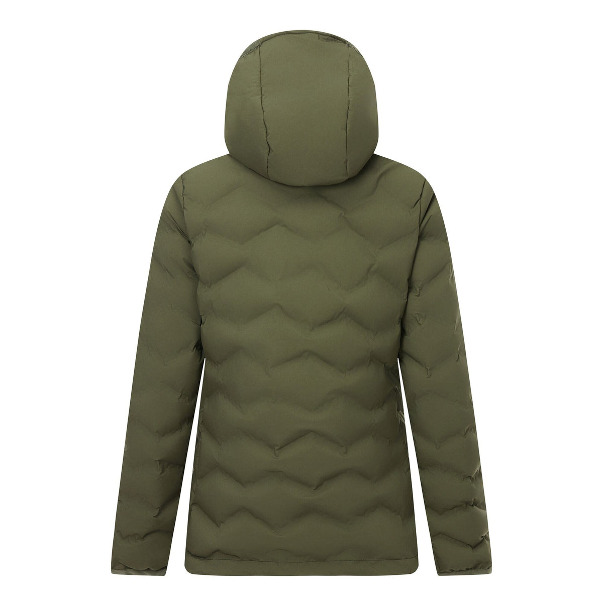 Olive Night - Back - Regatta Womens-Ladies Deyla Quilted Padded Jacket