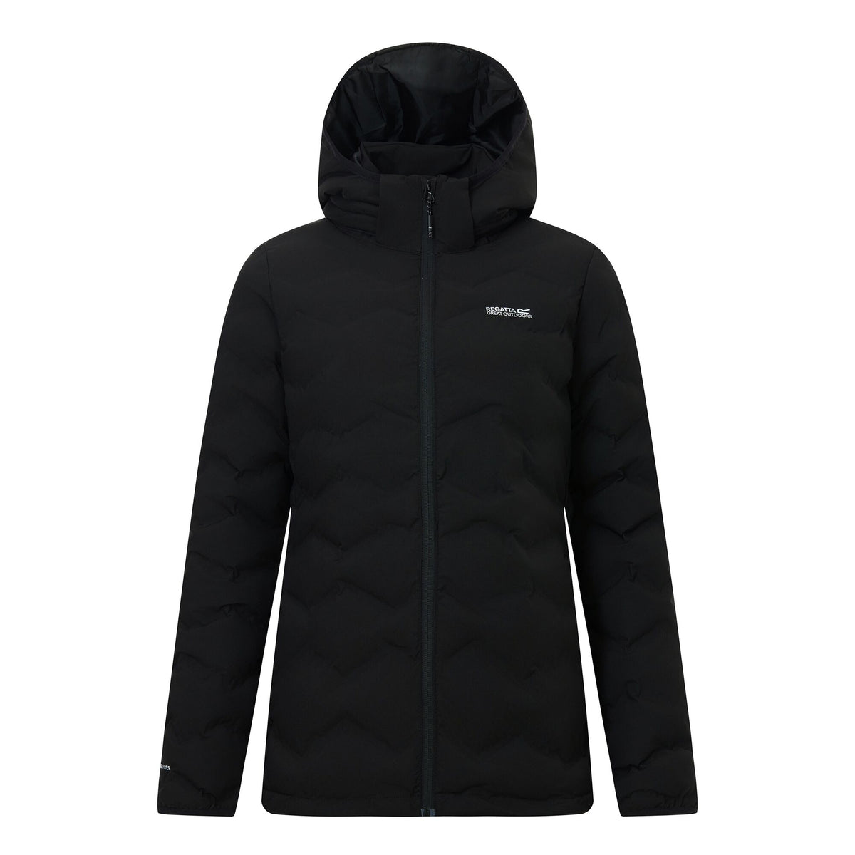 Black - Front - Regatta Womens-Ladies Deyla Quilted Padded Jacket