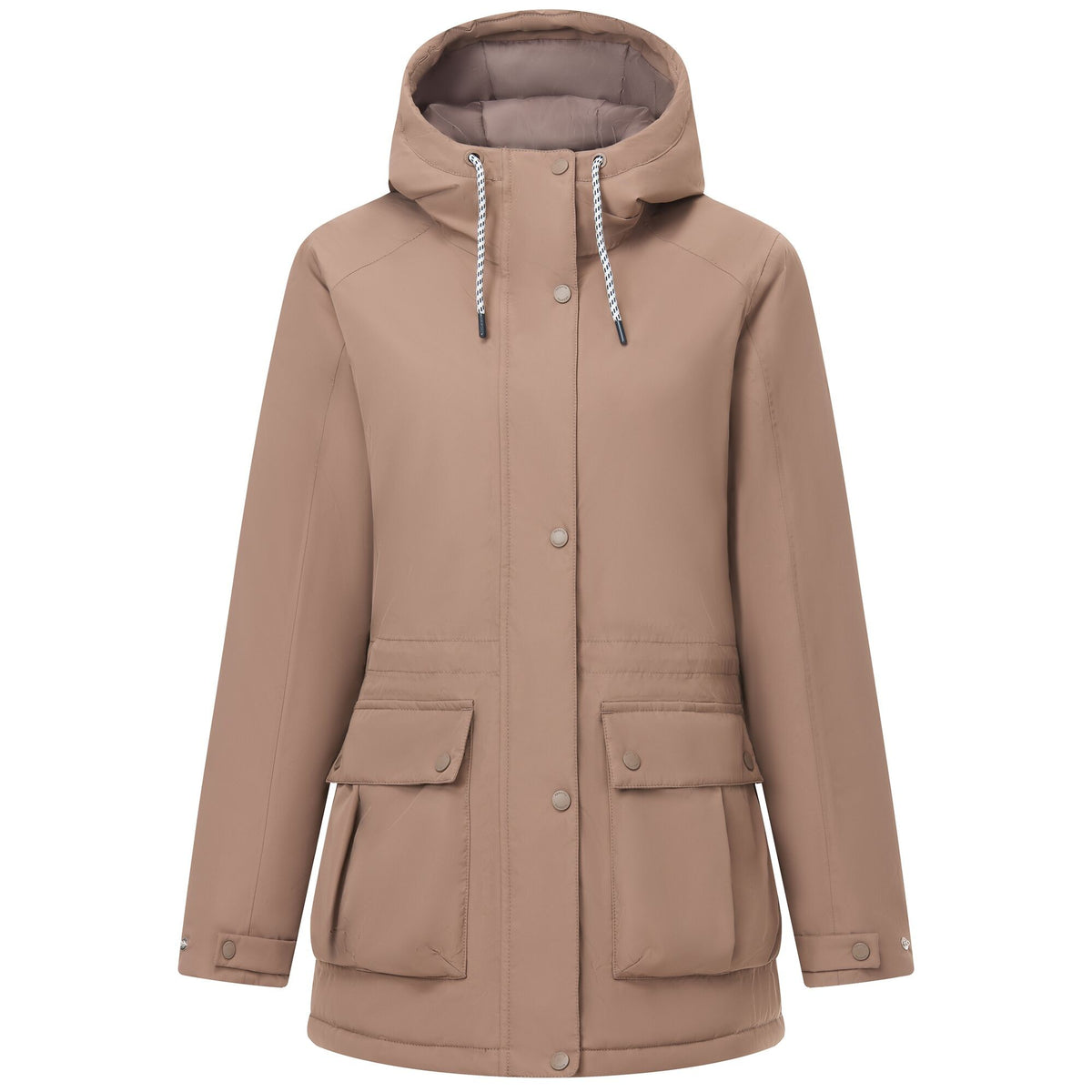 Mocha - Front - Regatta Womens-Ladies Melina Waterproof Jacket
