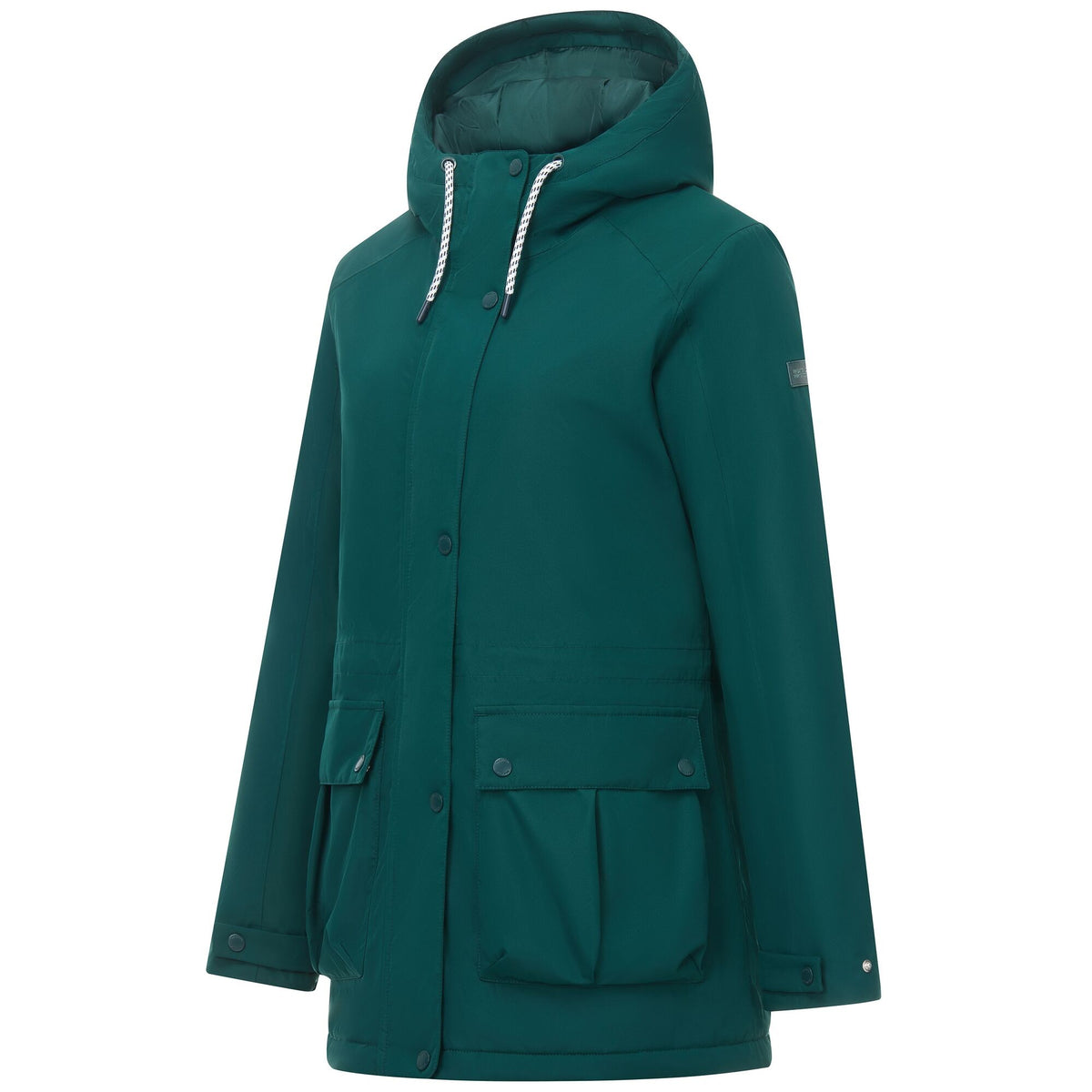 Deep Pine - Side - Regatta Womens-Ladies Melina Waterproof Jacket
