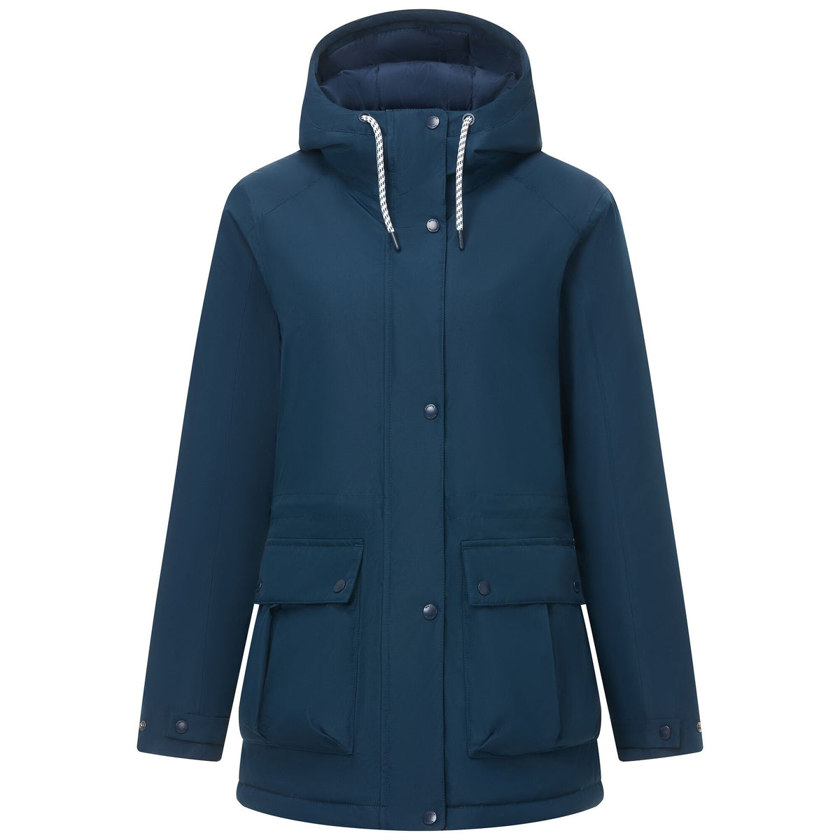 Navy - Front - Regatta Womens-Ladies Melina Waterproof Jacket