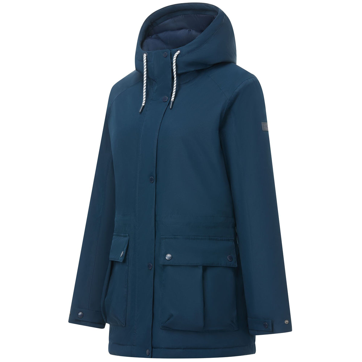Navy - Side - Regatta Womens-Ladies Melina Waterproof Jacket