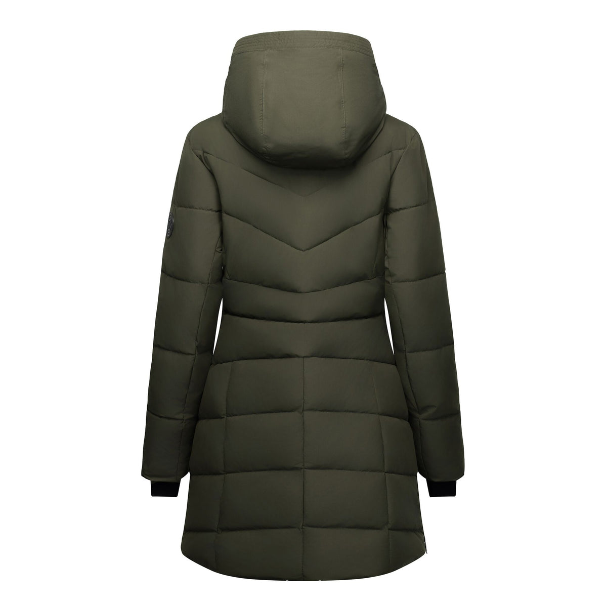 Dark Khaki - Back - Regatta Womens-Ladies Slim Padded Jacket