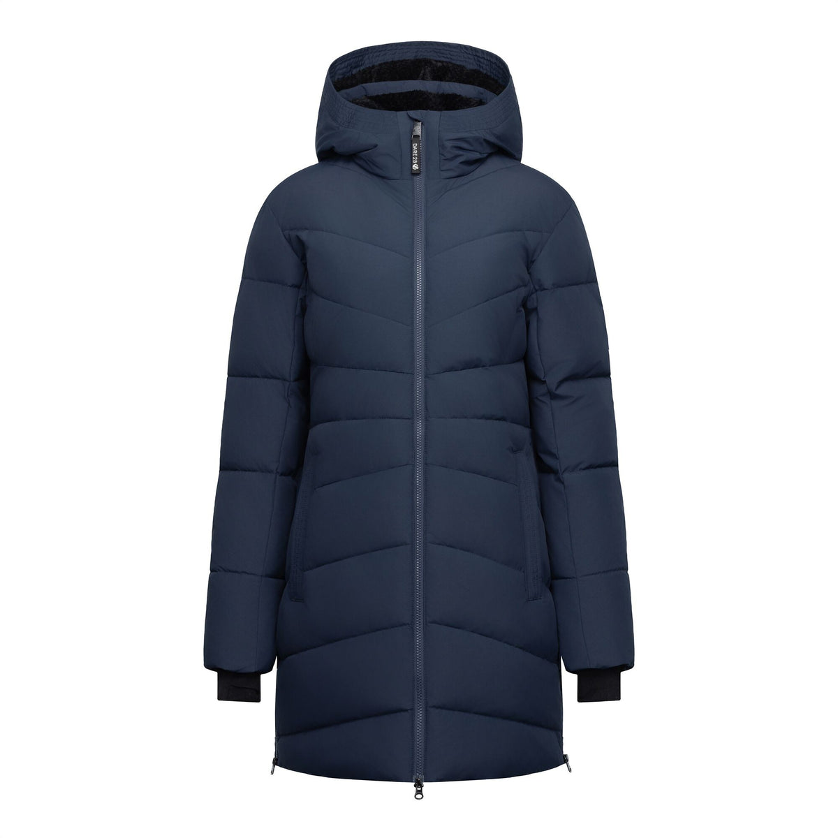 Navy - Front - Regatta Womens-Ladies Slim Padded Jacket
