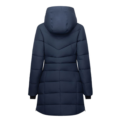 Navy - Back - Regatta Womens-Ladies Slim Padded Jacket