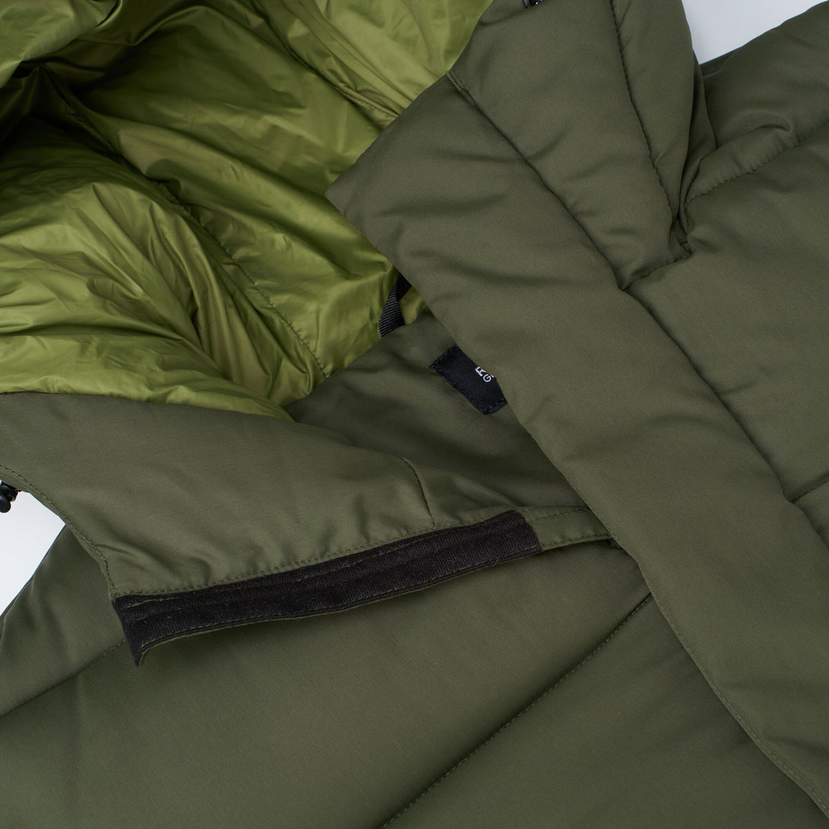Dark Khaki-Nephrite Green - Pack Shot - Regatta Mens Marek Longline Hybrid Jacket
