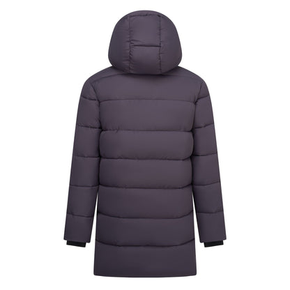 Iron-Black - Back - Regatta Mens Marek Longline Hybrid Jacket