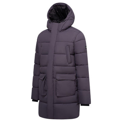 Iron-Black - Side - Regatta Mens Marek Longline Hybrid Jacket