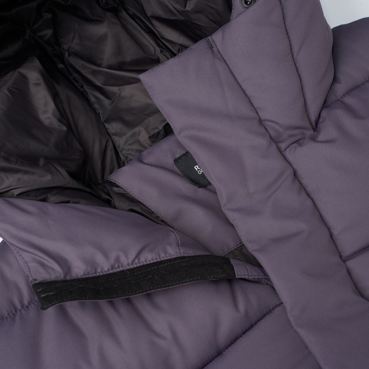 Iron-Black - Pack Shot - Regatta Mens Marek Longline Hybrid Jacket