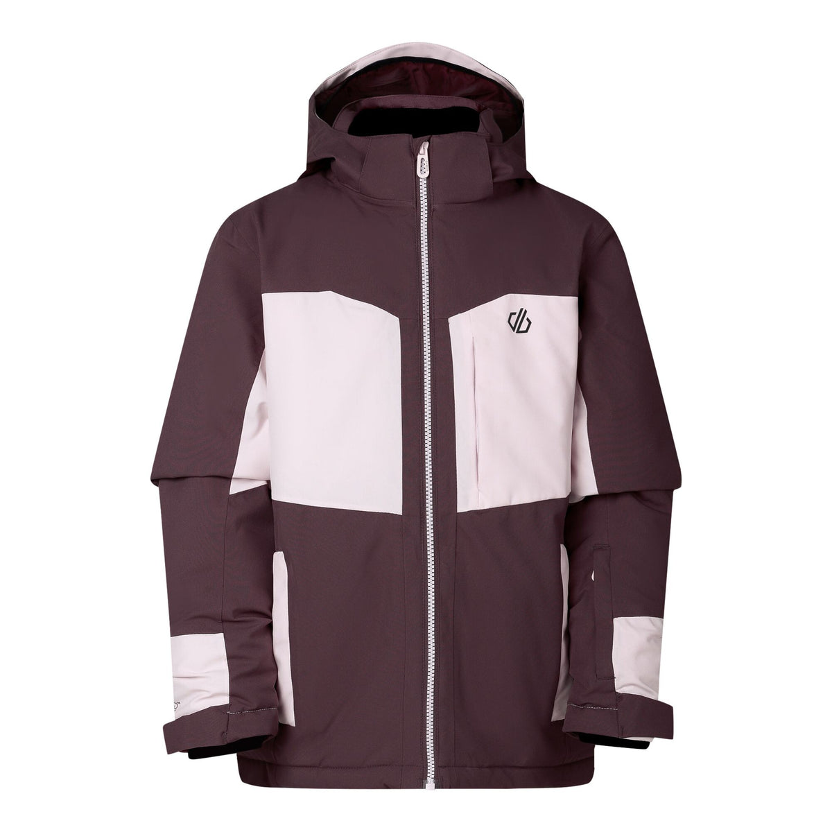 Huckleberry-Pink Haze - Front - Dare 2B Childrens-Kids Rip It Ski Jacket