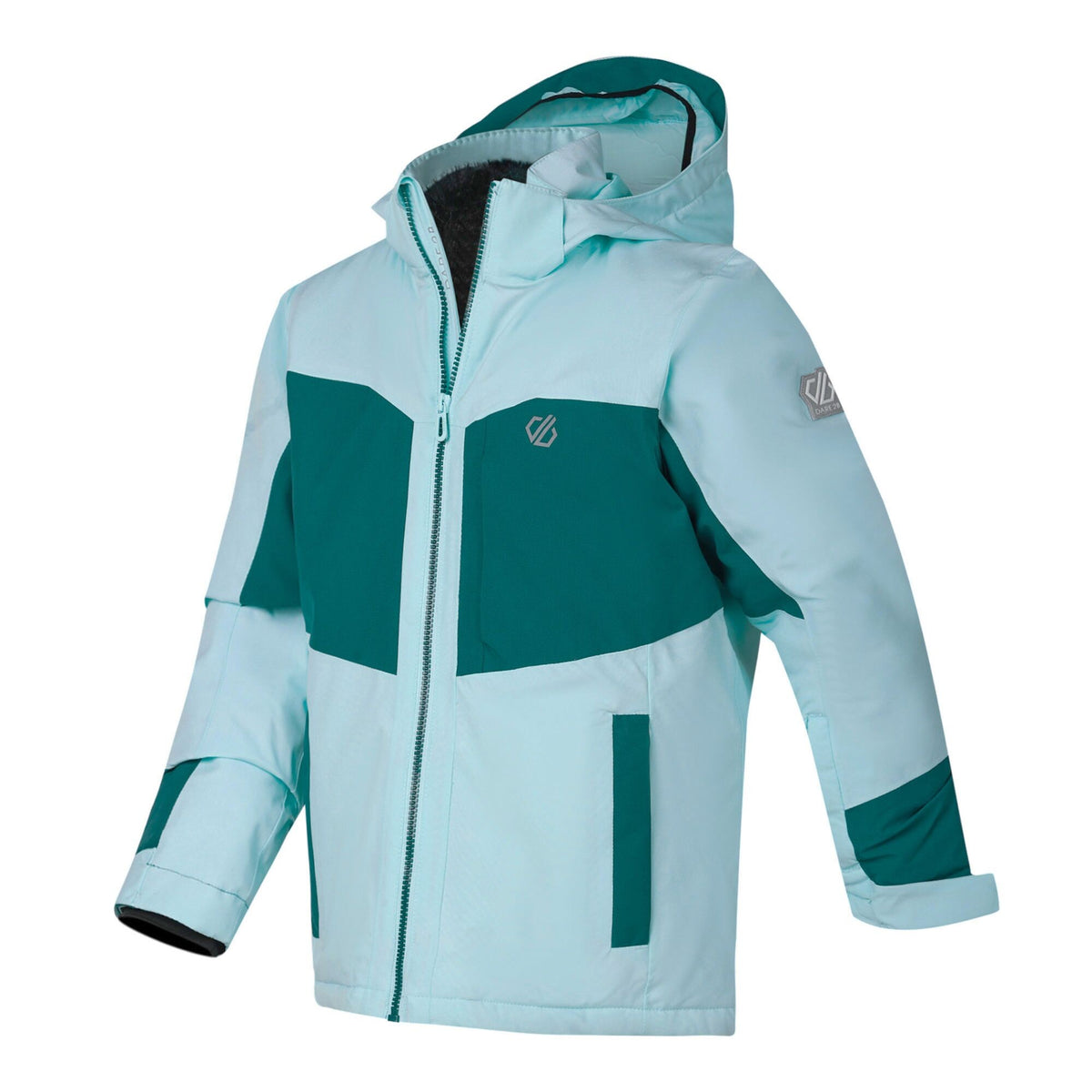 Water Ballet-Mediterranea - Side - Dare 2B Childrens-Kids Rip It Ski Jacket