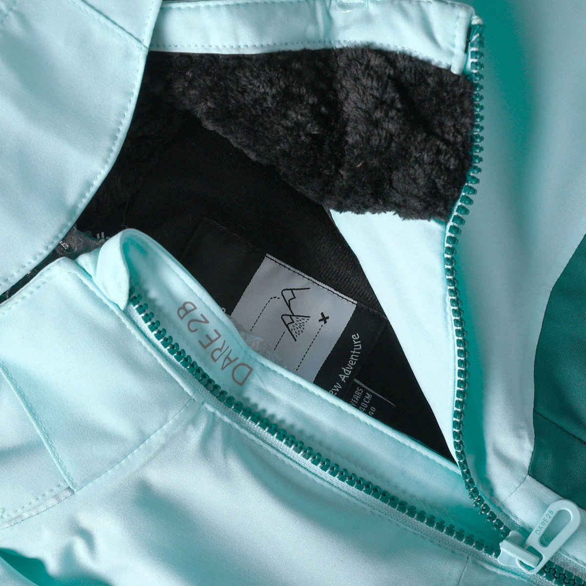 Water Ballet-Mediterranea - Pack Shot - Dare 2B Childrens-Kids Rip It Ski Jacket