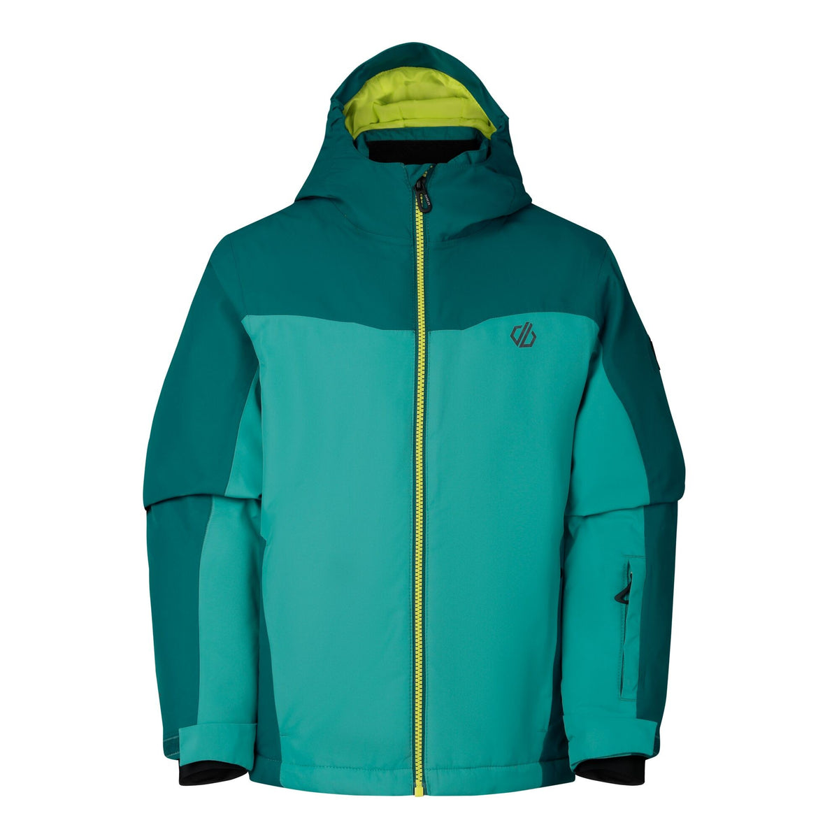 Mediterranea - Front - Dare 2B Childrens-Kids Piste Two Tone Ski Jacket