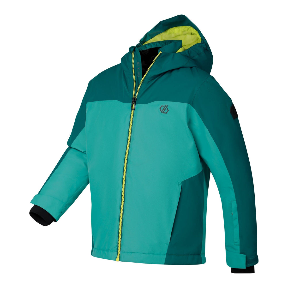 Mediterranea - Side - Dare 2B Childrens-Kids Piste Two Tone Ski Jacket