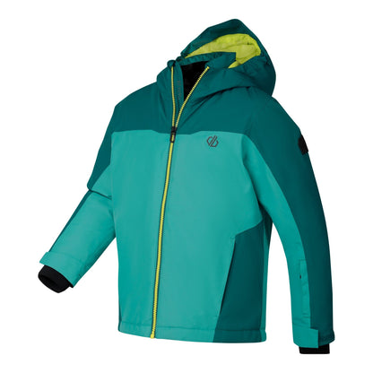 Mediterranea - Side - Dare 2B Childrens-Kids Piste Two Tone Ski Jacket