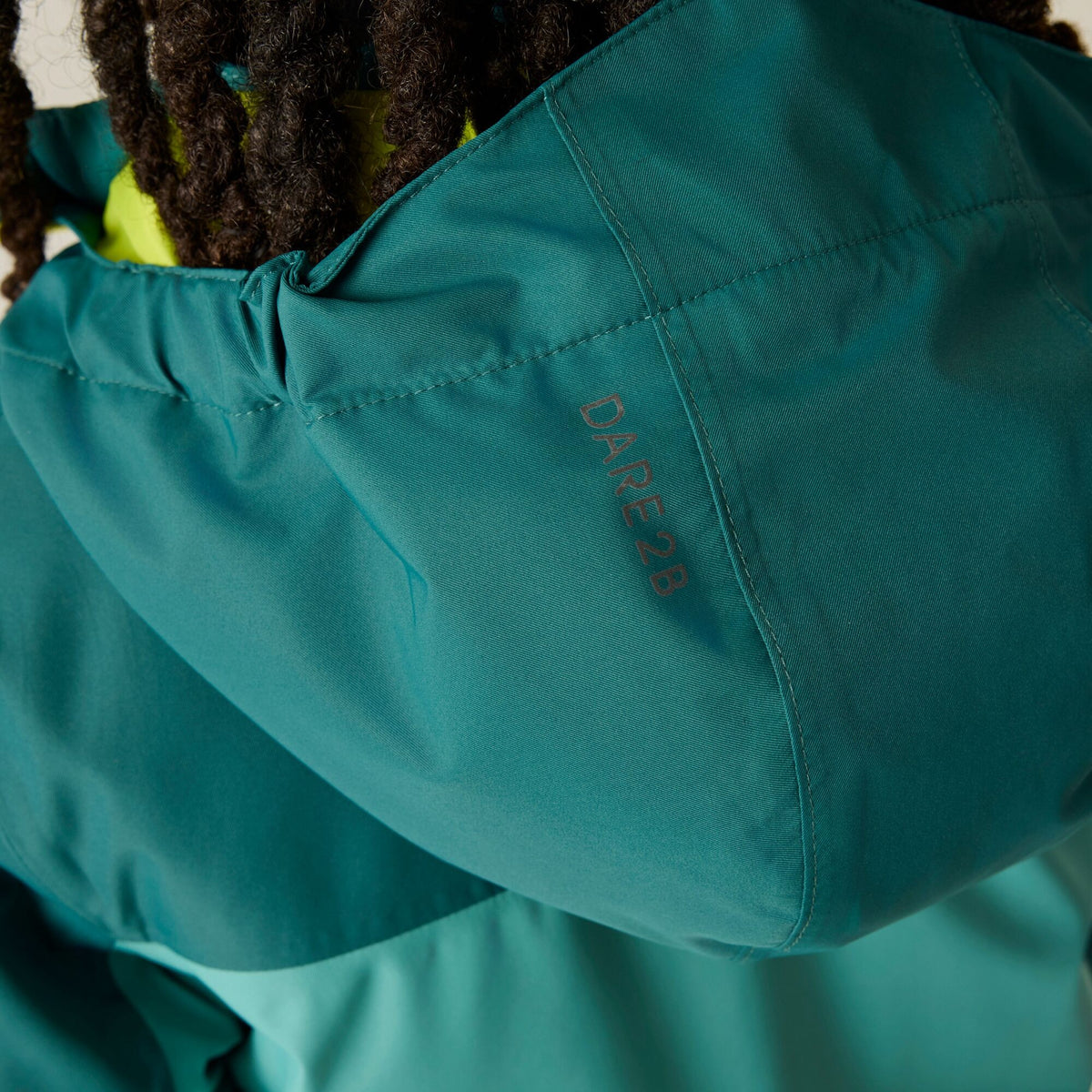 Mediterranea - Close up - Dare 2B Childrens-Kids Piste Two Tone Ski Jacket