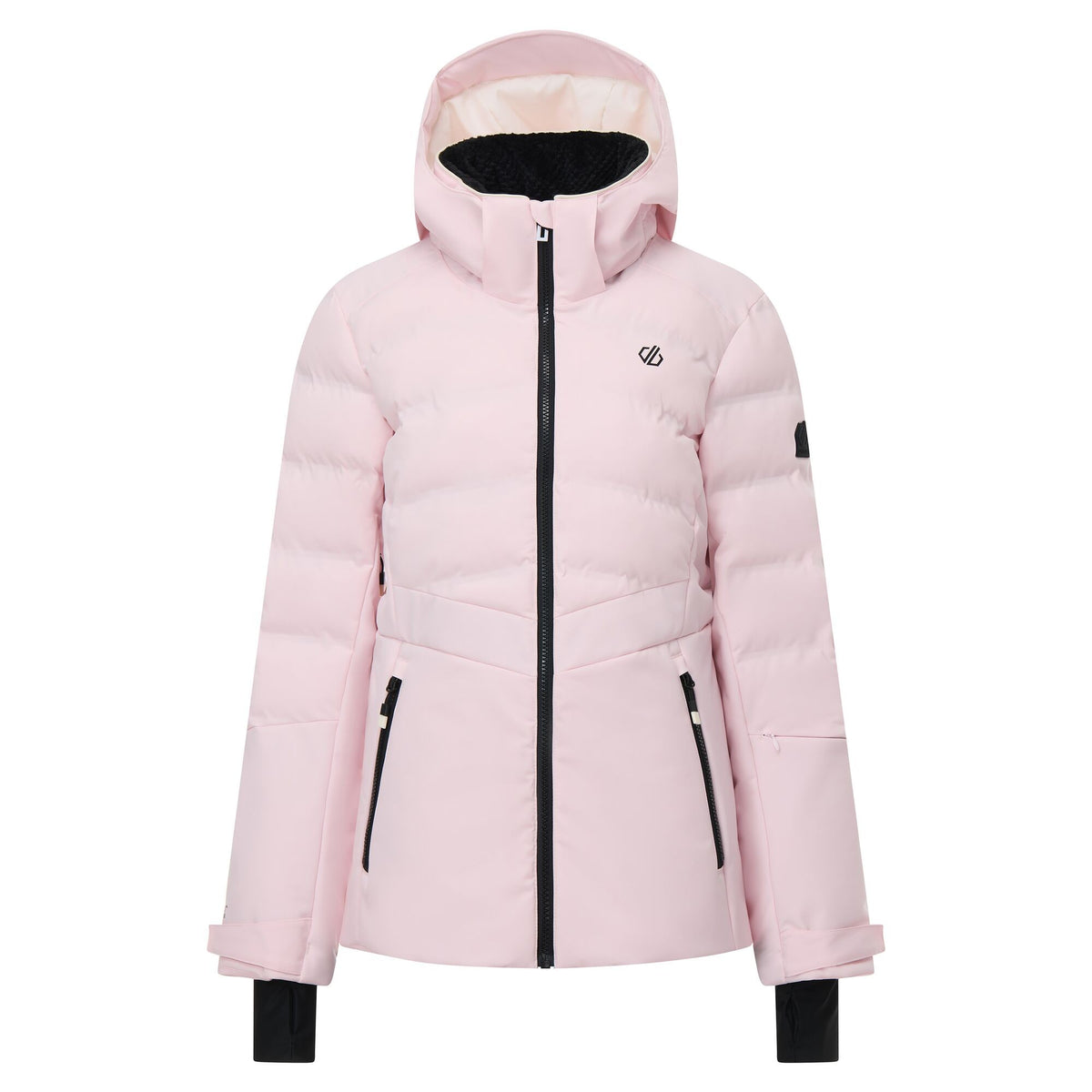 Pink Haze - Front - Dare 2B Womens-Ladies Gliding II Ski Jacket