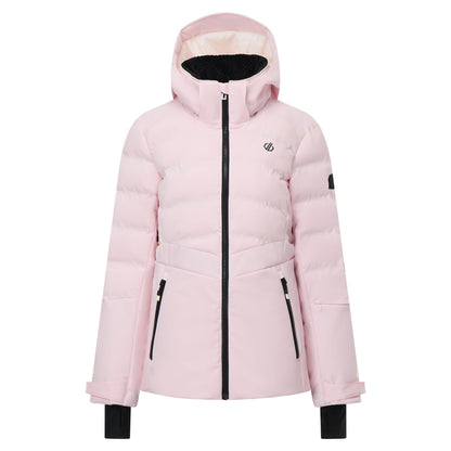 Pink Haze - Front - Dare 2B Womens-Ladies Gliding II Ski Jacket