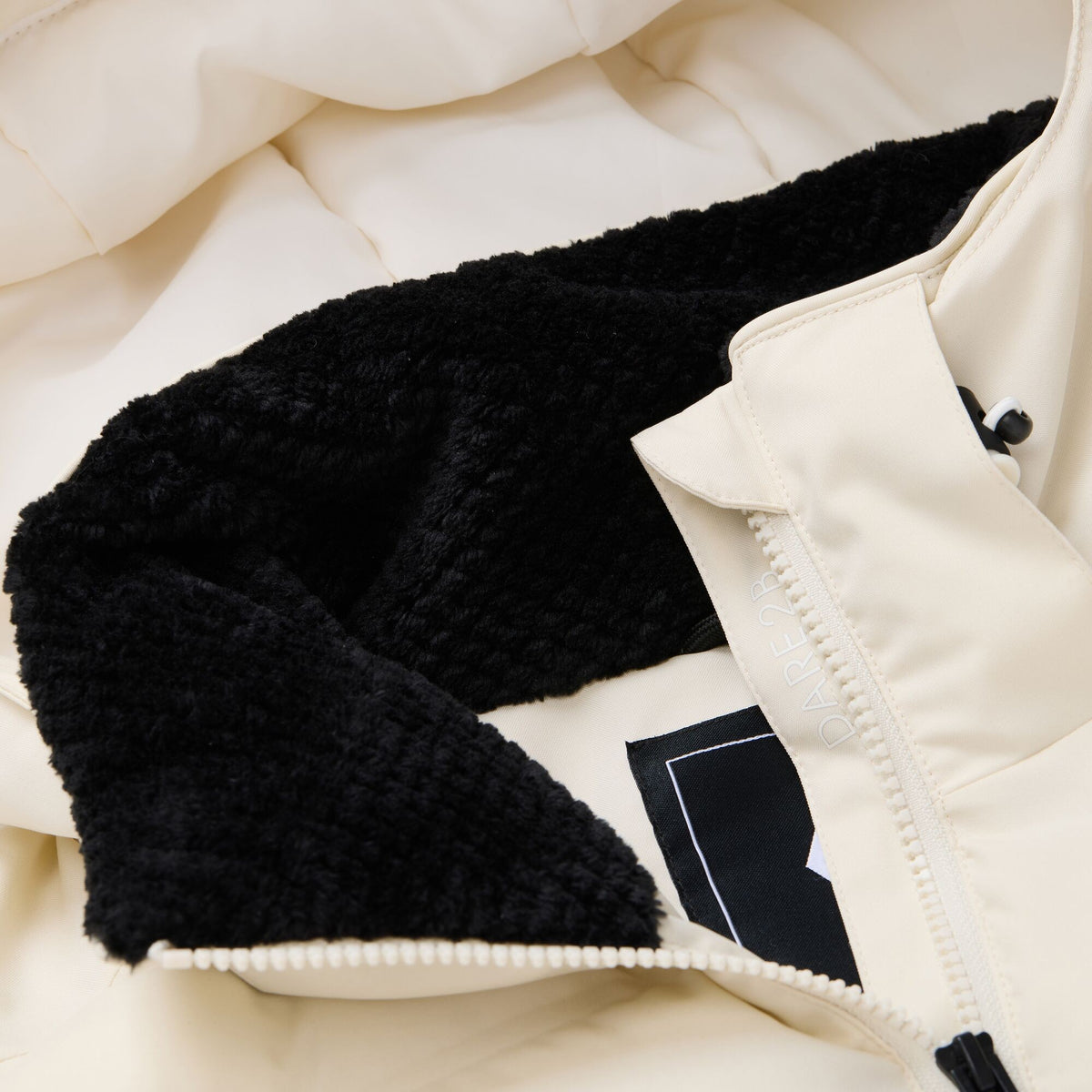 Almond Milk - Pack Shot - Dare 2B Womens-Ladies Gliding II Ski Jacket