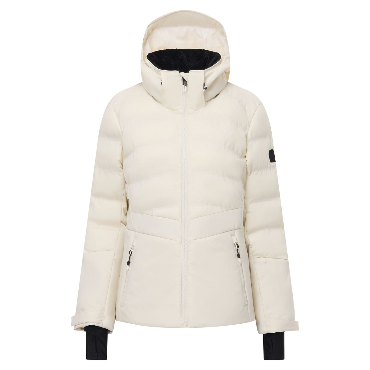 Almond Milk - Front - Dare 2B Womens-Ladies Gliding II Ski Jacket